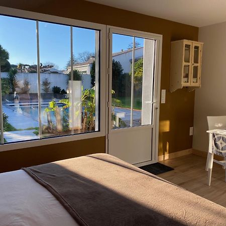 Maison M, Chambre Privee Acces Jardin Piscine Et Jacuzzi Pres De La Rochelle Ла Рошел Стая снимка