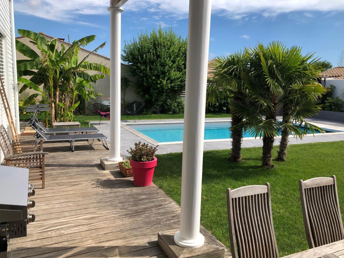 Maison M, Chambre Privee Acces Jardin Piscine Et Jacuzzi Pres De La Rochelle Ла Рошел Екстериор снимка